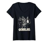 Women's Gorilla Squad Cool Primate V-Neck T-Shirt