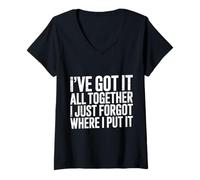 Womens Got It Together Just Forgot Where I Put It - V-Neck T-Shirt