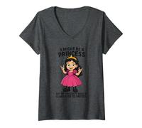 Womens Goth Princess - Slaughter To Prevail V-Neck T-Shirt