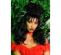 Womens Gothic Beetle Bride Black Lydia Deetz Wig