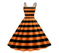 Women's Gothic Witch Dress, Adult Women Ladies Dress Adults Classic Vampiress Fancy Costume Plus Size Halloween Fancy Costumes for Women Casual Dresses for Party Cosplay Accessories