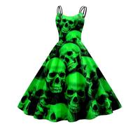 Women's Gothic Witch Dress, Adult Women Ladies Dress Adults Classic Vampiress Fancy Costume Plus Size Halloween Fancy Costumes for Women Casual Dresses for Party Cosplay Accessories