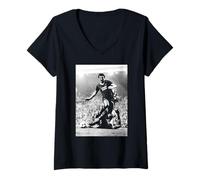 Women's Graeme Souness Liverpool V Brighton Football World Cup V-Neck T-Shirt