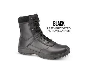 Womens Grafters Combat Army Police Boots Military Cadet Leather Waterproof Boys