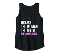 Womens Grams The Woman The Myth The Bad Influence Cool Vintage Tank Top