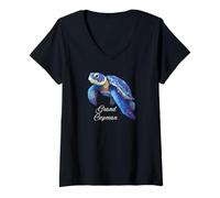 Womens Grand Cayman V-Neck T-Shirt
