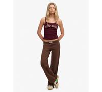 Women's Graphic Print Tank Top Superdry Athletic Essentials Rouge S