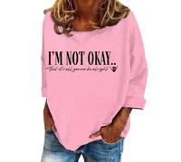 Women's Graphic Tunic Sweatshirts Casual Fashion Loose Fitting Clothes Y2K Sweaters Gothic Workou Personalized Trendy Fall Loose Fit Plain Womens Teen Sweatshirts Cute University Pink