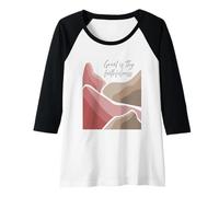 Womens Great is Thy Faithfulness Raglan Baseball Tee