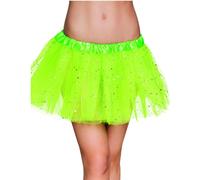Women's Green Sparkly Star Tutu