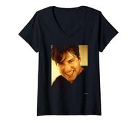 Women's Greg Dulli Afhgan Whigs American Rock Band by Andy Willsher V-Neck T-Shirt