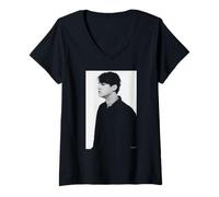 Women's Greg Dulli The Afghan Whigs Singer Photo By Andy Willsher V-Neck T-Shirt