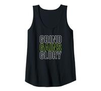 Womens Grind.Gains.Glory. Tank Top