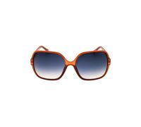 Women's Guess Gradient Blue Lens Light Brown Sunglasses - Size: ONE size