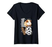 Womens Guine Pig Shirt Always be a Guinea Pig Tshirt Gift V-Neck T-Shirt