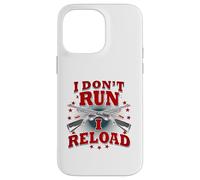 Womens Gun Shirts I Reload Shirt I Dont Run I Reload US Flag Case for iPhone 14 Pro Max