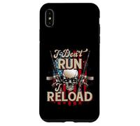 Womens Gun Shirts I Reload Shirt I Dont Run I Reload US Flag Case for iPhone XS Max