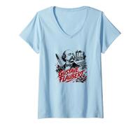 Women's Gustave Flaubert Madame Bovary Literature V-Neck T-Shirt