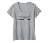 Women's Gym Outwork Everyone Weightlifting Funny Workout V-Neck T-Shirt
