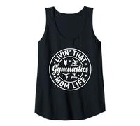 Womens Gymnastics Mom Funny Birthday Christmas Mothers Day Tank Top