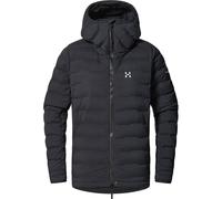 Women's HAGLÖFS Spitz Down Hood mountaineering down jacket (True Black)