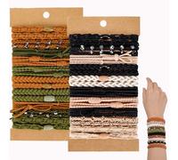 Womens hair ties,Boho Hair Ties 40pcs,anti breakage hair bands,ponytail holders,no damage for thick and thin hair,elastics hairtyes hair tie bracelets for Mother's Day,Valentine's Day,Christmas gifts