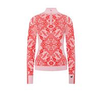 Women's half-zip base layer Kari Traa Saga Rouge XL