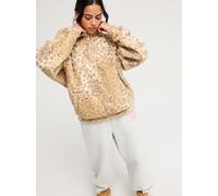 Roxy Jive Talking Bonded Fleece Jacket Yellow L Woman