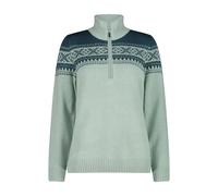 Cmp 7h76506 Half Zip Sweater Green 2XL Woman