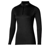 Women's half-zip long-sleeve jersey Mizuno Breath Thermo Mid Weight S