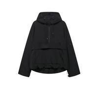 Women's Half Zip Pullover Jacket Casual Waterproof Long Sleeve Hooded Coats Outdoor Sport Travel Jackets with Pockets Fashion Autumn Coat