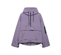 Women's Half Zip Pullover Jacket Casual Waterproof Long Sleeve Hooded Coats Outdoor Sport Travel Jackets with Pockets Fashion Autumn Coat