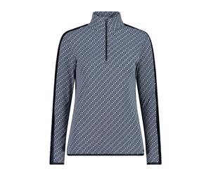 Women's half-zip roll neck sweatshirt CMP Noir 2XS