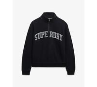 Women's half-zip sweatshirt Superdry Athletic Ess Applique Blue L