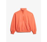 Women's half-zip sweatshirt Superdry Studios Orange XS