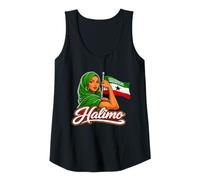 Womens Halimo Somaliland Flag Pride Woman Design Tank Top
