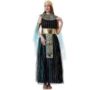 Women's Halloween Cosplay Cleopatra Costume Ancient Egyptian Greek Cleopatra Goddess Maxi Dress for Fancy Dress Up Carnival Party Sleeveless Maxi Dress Birthday Masquerade Party Fancy Dress