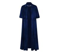 Womens Halloween Costume Velvet Cloak Cape Vampire Party Accessory