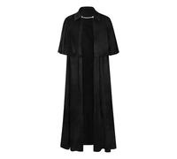 Womens Halloween Costume Velvet Cloak Cape Vampire Party Accessory