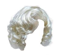 Womens Halloween Festival Party Marilyn Monroe Cosplay Synthetic Wig One Size Black