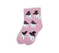Womens Halloween Fluffy Socks, Cosy Seamless Fuzzy Bed Slipper Crew Socks Pumpkin Ghost Witch Bat Black Cat Holiday Festival Accessories Gifts For Women Ladies Wife Mum Daughter