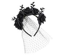 Women's Halloween Headband Horror Veil Headband