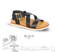 Womens Halter Back Sandals Cipriata Open Toe Flat Summer Holiday Strappy Ladies