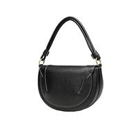 Women's Hand-held Saddle Bag, Suitable Compatible For Commuting, With A Single-shoulder Cross-body Design(Black)