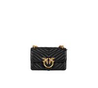 Pinko Shoulder Bag Love One Mini Leather 21 cm Black