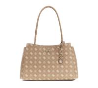 Women's Handbag Guess Emelie Logo Beige TU