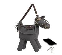 Women's Handbag, Handbag with Cute Horse Design and Adjustable Strap, Western Cowboy Shoulder Handbag, for Wife, Girlfriend, Shopping, Dating, Gift, Birthday, Everyday Travel
