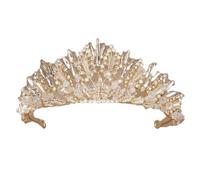 Womens Handmade Crown Wedding Bridal Party Birthday Rhinestones Alloy Proories TS-J3254G