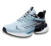 Women's Hands Free and Supportive Walking Shoes,The Shock-Absorbing Effect is Pronounced, Wide Toe, Lightweight, Breathable Mesh Sneakers(Blue,6.5 UK)