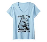 Women's Hang On Let Me Overthink This V-Neck T-Shirt